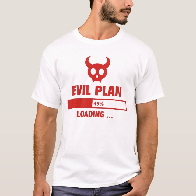 Ondplansladdning T Shirt (Framsida)