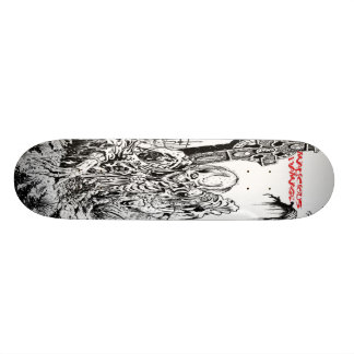 ONDSINT SKADEZOMBIESKATEBOARD SKATEBOARD BRÄDA 20,5 CM