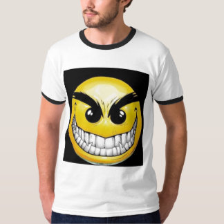 ondsint-smiley-ansikte tröja