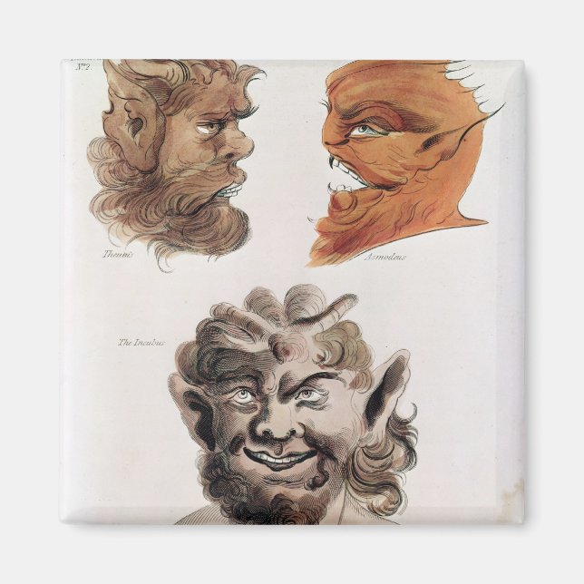 Ondska demoner magnet (Framsidan)