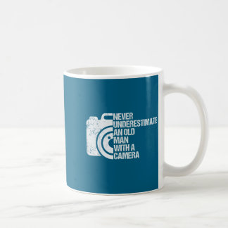 Ondska inte en gammal man med en kamera foto kaffemugg