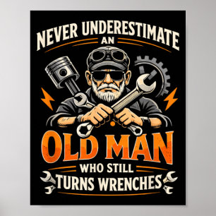Ondska inte en gammal man som fortfarande vrider poster