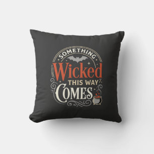 Ondska kommer Halloweendesign_1 Kudde