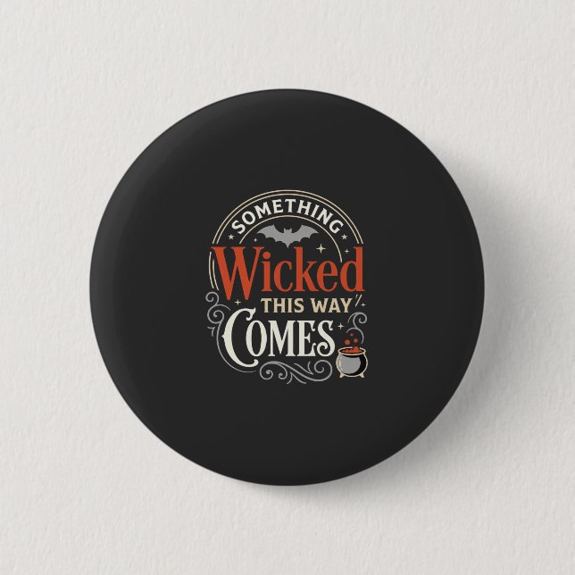 Ondska kommer på Halloween-design_1 Knapp (Framsida)