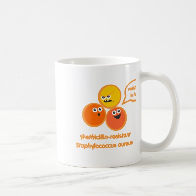 Ondska MRSA Kaffemugg (Höger)