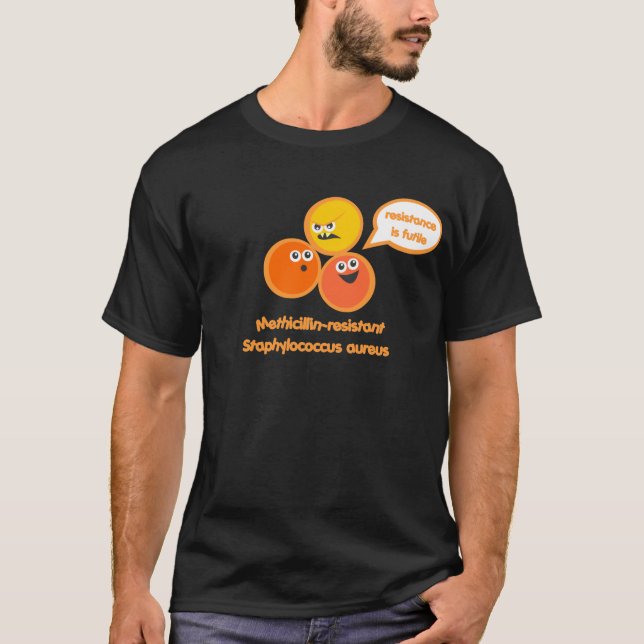 Ondska MRSA T Shirt (Framsida)