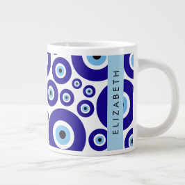 Ondska Öga, Grekiskt Öga, Turkiskt Öga, Mati, Ditt Jumbo Mugg