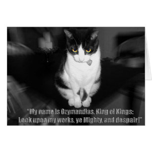 ondska uns hälsningskort