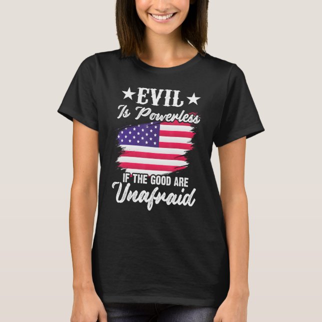 Ondskan är maktlös om Bran är oantastlig - Ameri T Shirt (Framsida)