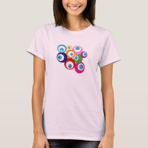 ONDSKAN FÖR TURÖGALYCKA TILL SYNAR REGNBÅGEN TEE SHIRT