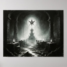 Ondskans Förbannade Kyrka Poster