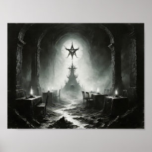 Ondskans Förbannade Kyrka Poster