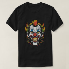 Ondskclowner med ondskefull flin t shirt