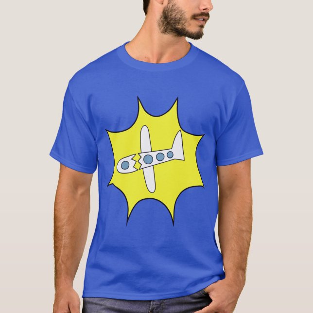 Ondskefull Dr Flug Design pojke T Shirt (Framsida)