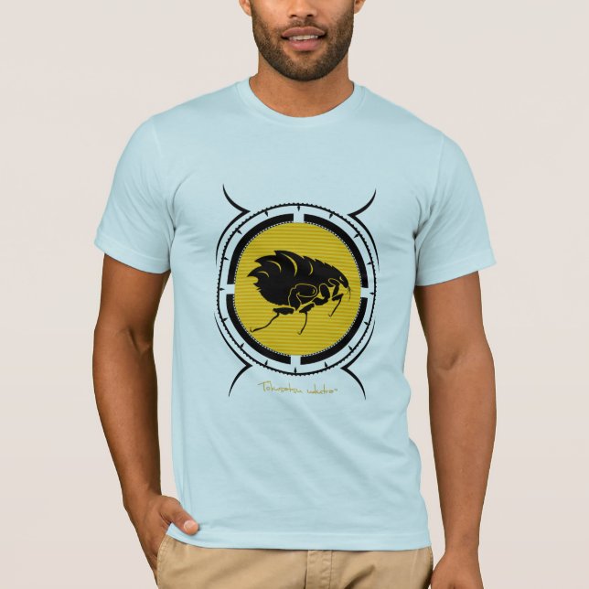Ondskefull loppa tee shirt (Framsida)
