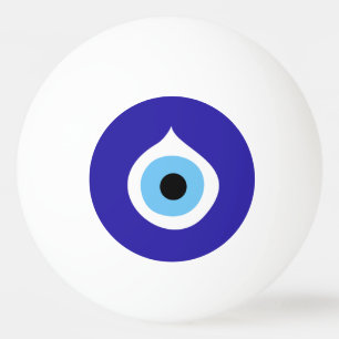 ondskefull öga-symbol gammal nazar fatima talisma pingisboll