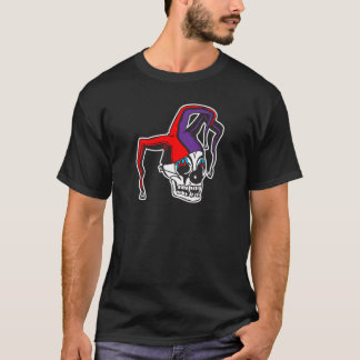 ondskefull påskkarl clown skalle t-shirt