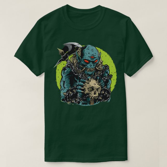 ondskefull t shirt (Design framsida)