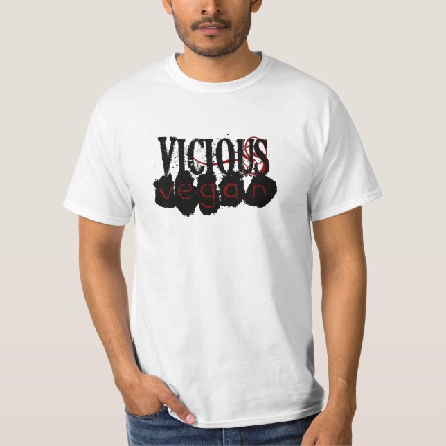 Ondskefull Vegan T-shirt (Framsida)