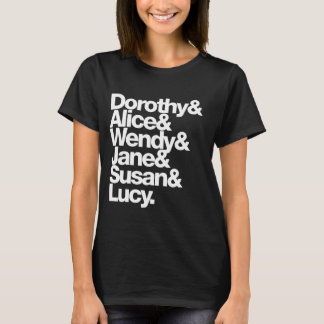 ondskefulla flickor tee shirt