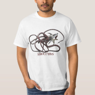 Ondskefulla Sharktopus Tee Shirt