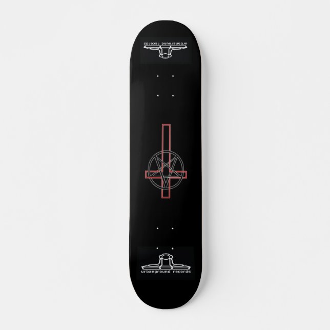 ondskefullt däck skateboard bräda 21,5 cm (Framsida)