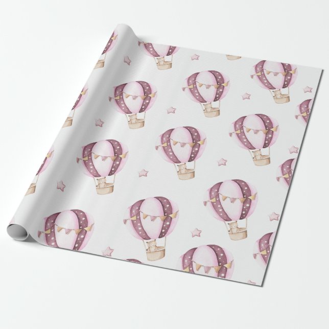 ONE00 First Birthday Wrapping Papper Presentpapper (Utrullad)