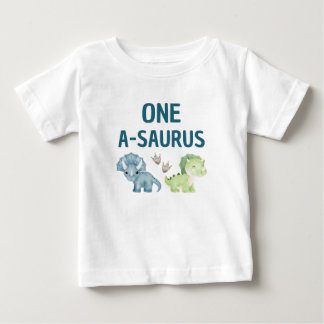One-A-Saurus Baby T-Shirt