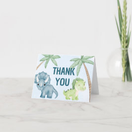 One-A-Saurus Tack Första födelsedag Kort