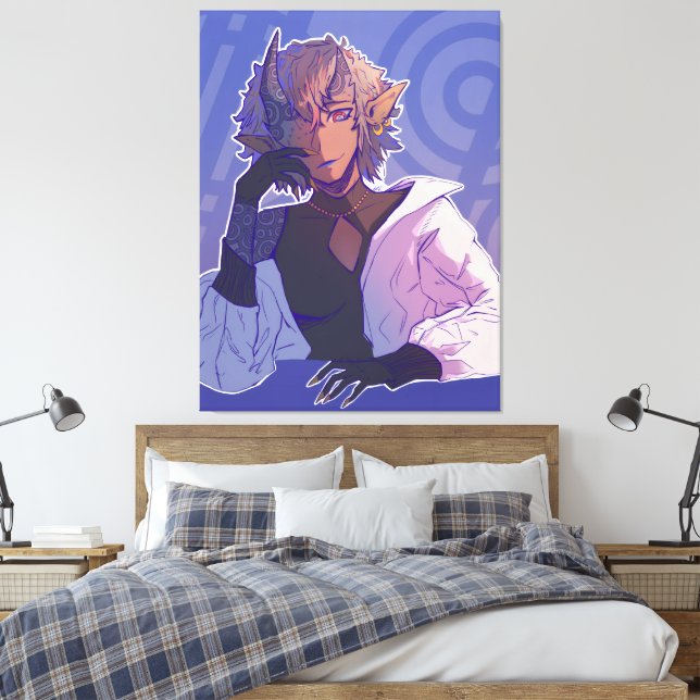 One Anime Canvastryck (Insitu (sovrum))