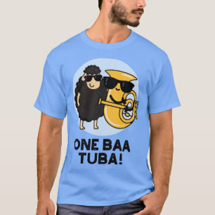 One Baa Tuba Funny Music Sheep Pun 1 T Shirt