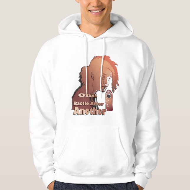One Battle After Another – Cinematic Movie-Inspire Hoodie (Framsida)