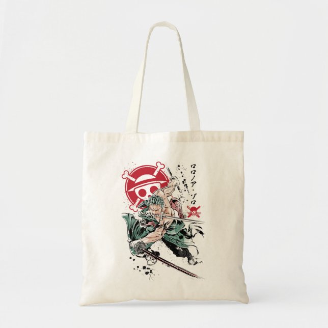 One Biet - Roronoa Zoro Classic Tygkasse (Framsidan)