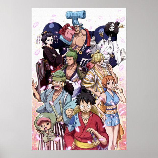 ONE BIET WANO POSTER (Framsidan)