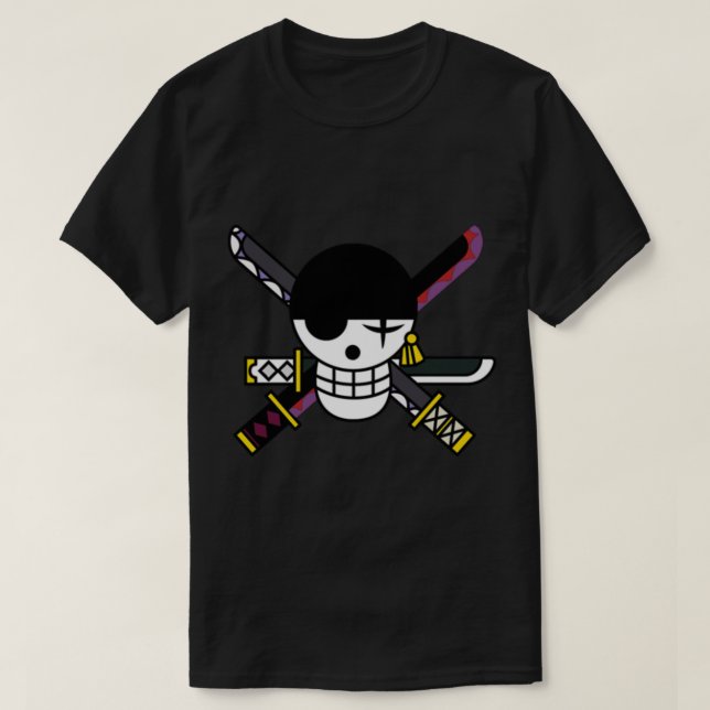 One Biet Zoro Logotyp Classic T-Shirt (Design framsida)