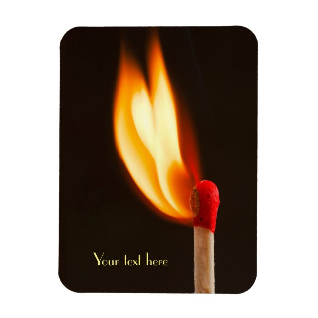 One Blazing Flame Magnet (Vertikal)