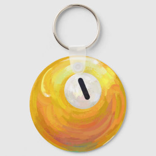 One Boll Nyckelring