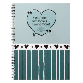 One Book, Two Books... I Want More! Anteckningsbok