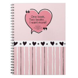 One Book, Two Books... I Want More! Anteckningsbok