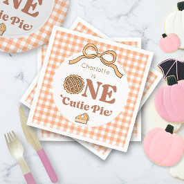 One Cutie Pie 1st Birthday Pappersservett