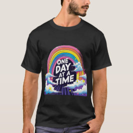 One Day at a Time – Rainbow Mental Health T-Shirt