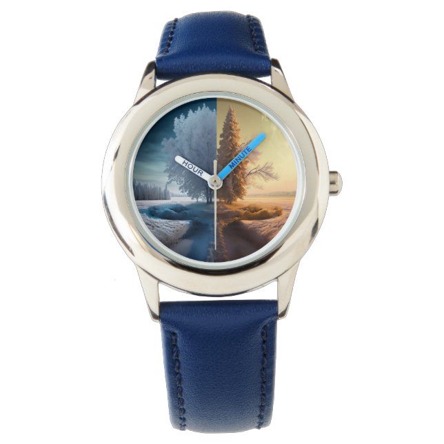 One day in winter armbandsur (Framsida)