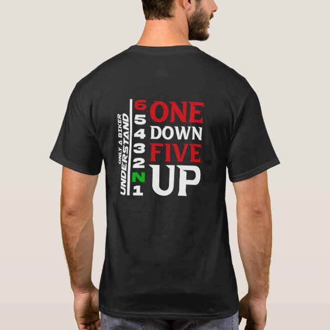 ONE DOWN FIVE UP T SHIRT (Baksida)