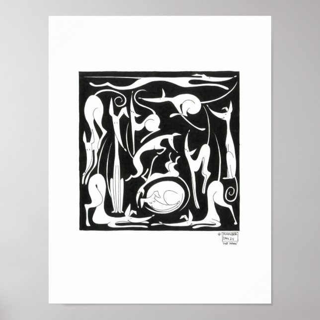 "One Dozen" Poster (Framsidan)