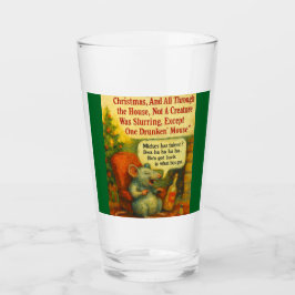 One Drunken' Mouse – Christmas Card Chaos Glaskopp