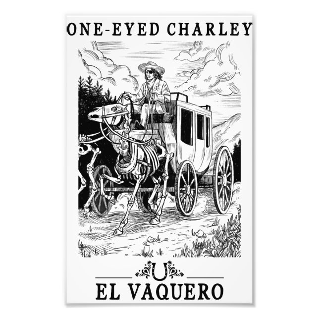 One-Eyed Charley Affischtryck Fototryck (Framsidan)