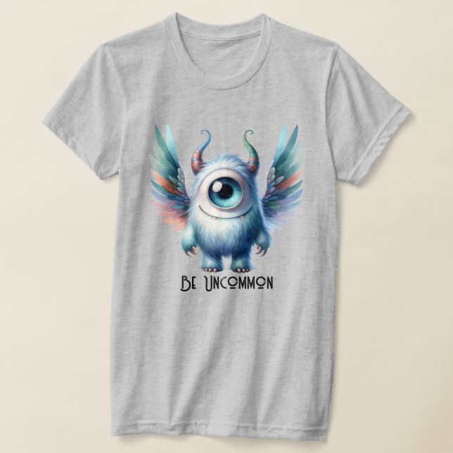 One-Eyed Monster (kan anpassa) T Shirt (Laydown)