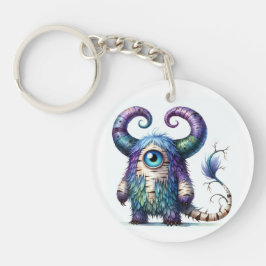 One Eyed Monster Keychain