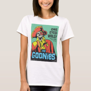 One-Eyed Willy Pirat kapten över Inferno T Shirt