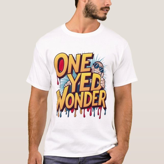 One-Eyed Wonder Men's T-Shirt 👀👕 (Framsida)